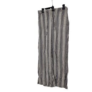 Just‎ Living Womens Wide Leg Striped Pants Comfy Vacation Casual Coastal Medium